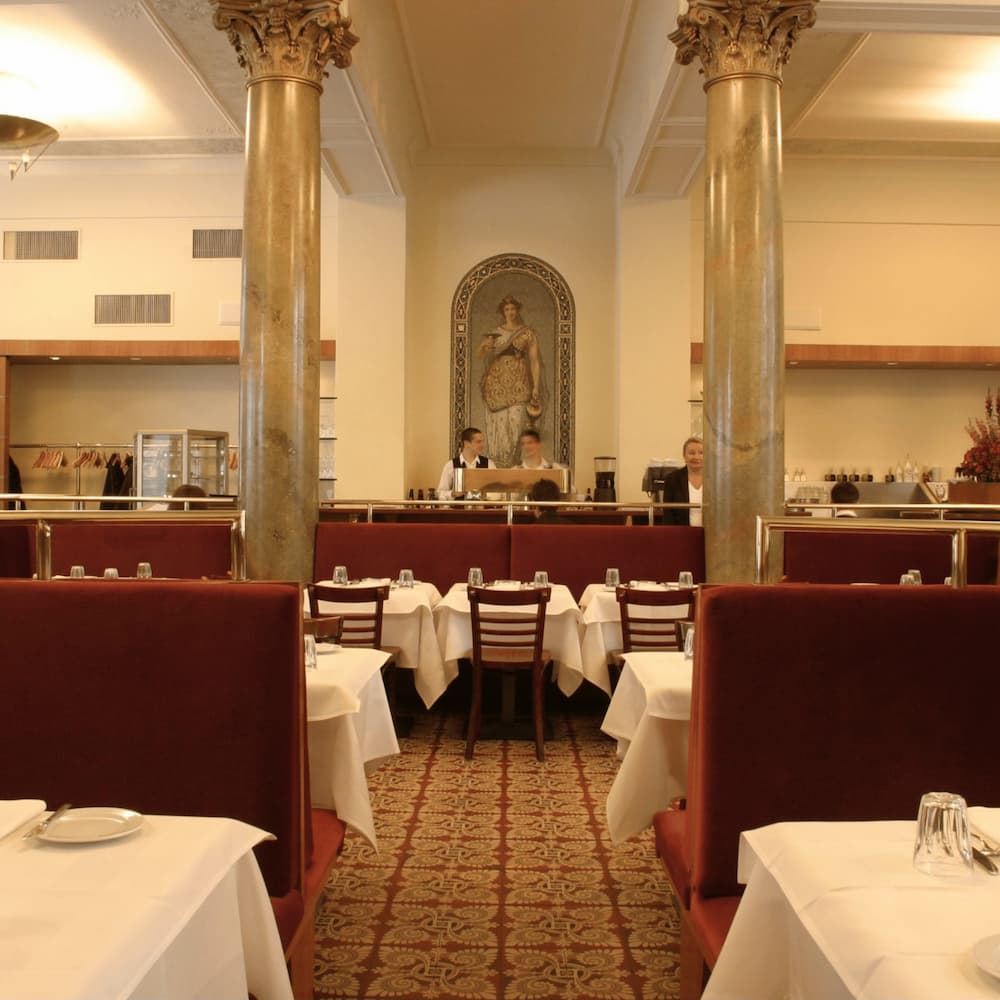 Restaurant Borchardt, Genteel, historic restaurant with a terrace preparing local staples & desserts, plus wine.